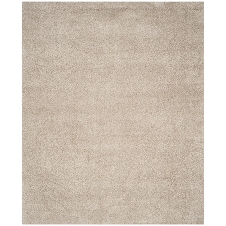 Safavieh Santa Monica Shag Power Loomed Rectangle Area Rug, Beige - 8 X 10 Ft. SGN725-1313-8